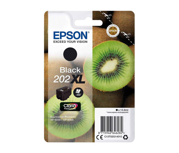 Epson 202XL Black 13,8ml - 464297 - zdjęcie